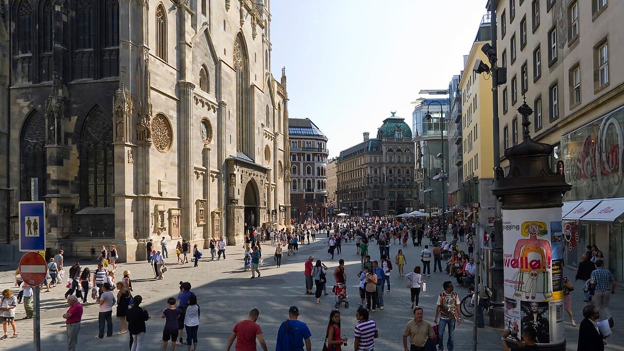 Vienna city view